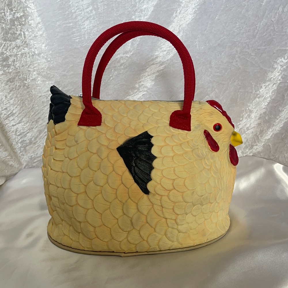 Rubber Chicken Purse Handbag!